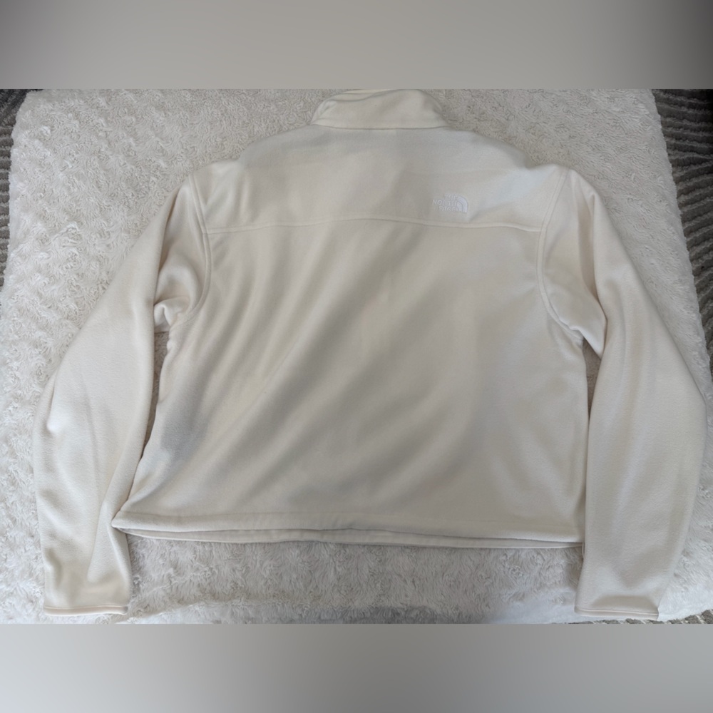 Northface NWT SZ LARGE Women’s Glacier Fleece ½-Zip Short Jacket - Picture 3 of 8